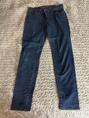 Victoria's Secret Dark Blue Skinny Jeans